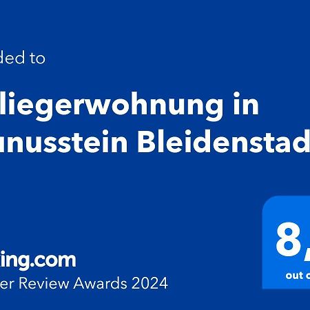 Einliegerwohnung In Taunusstein Bleidenstadt Экстерьер фото