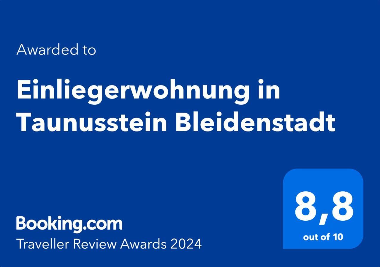 Einliegerwohnung In Taunusstein Bleidenstadt Экстерьер фото
